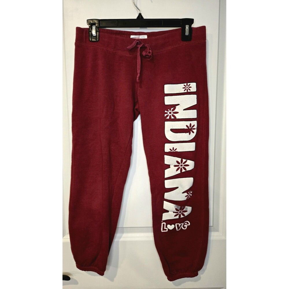Vintage Y2K Indiana University Hoosiers Soffe Sweatpants Joggers Size Small